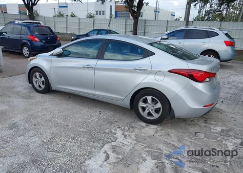 2015 Hyundai Elantra Se из США, поврежденный, VIN 5NPDH4AE4FH603069